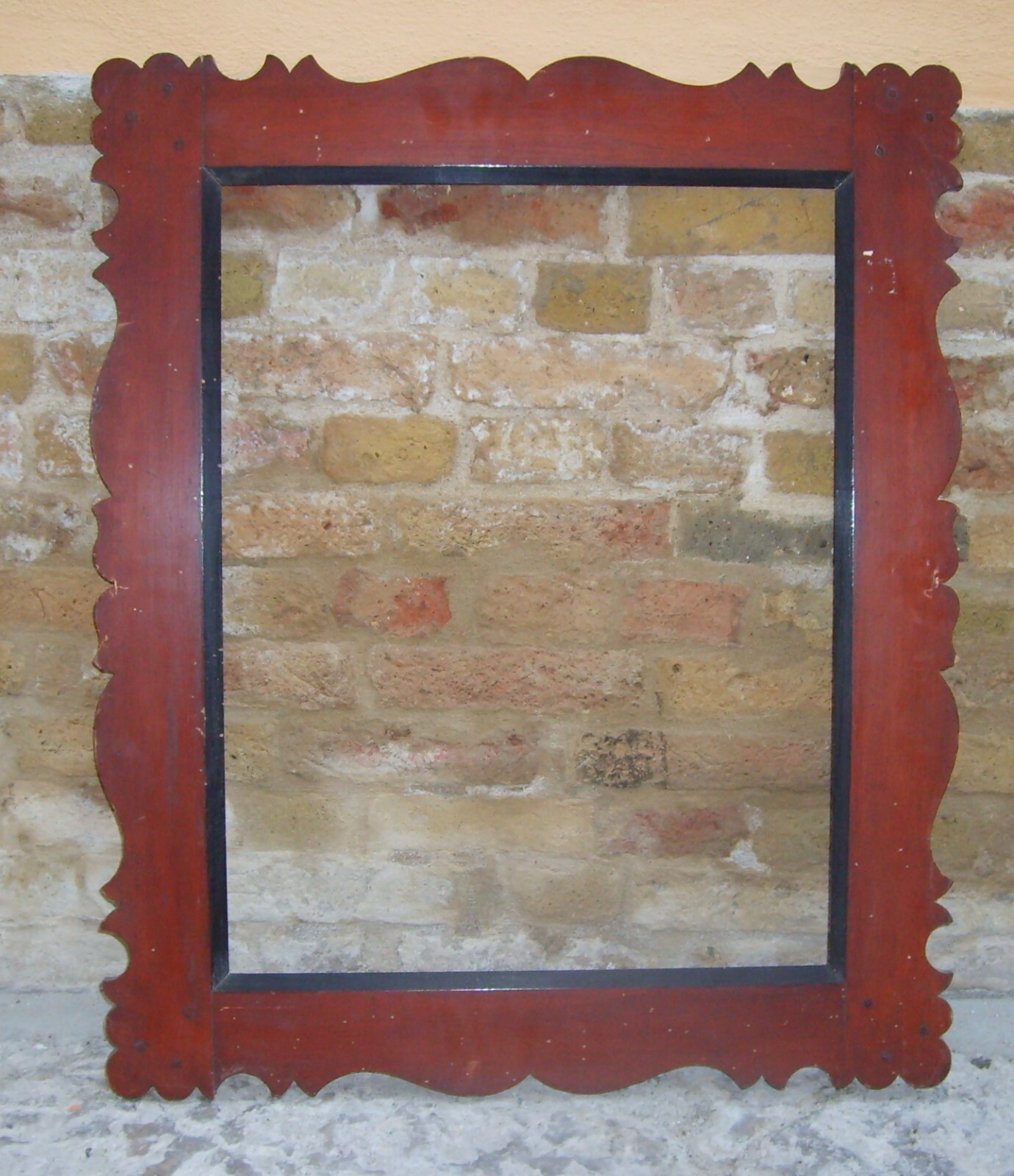 Decorativa Massiccia Antica Cornice Per Quadri, Stampe, Incisioni E Specchi.