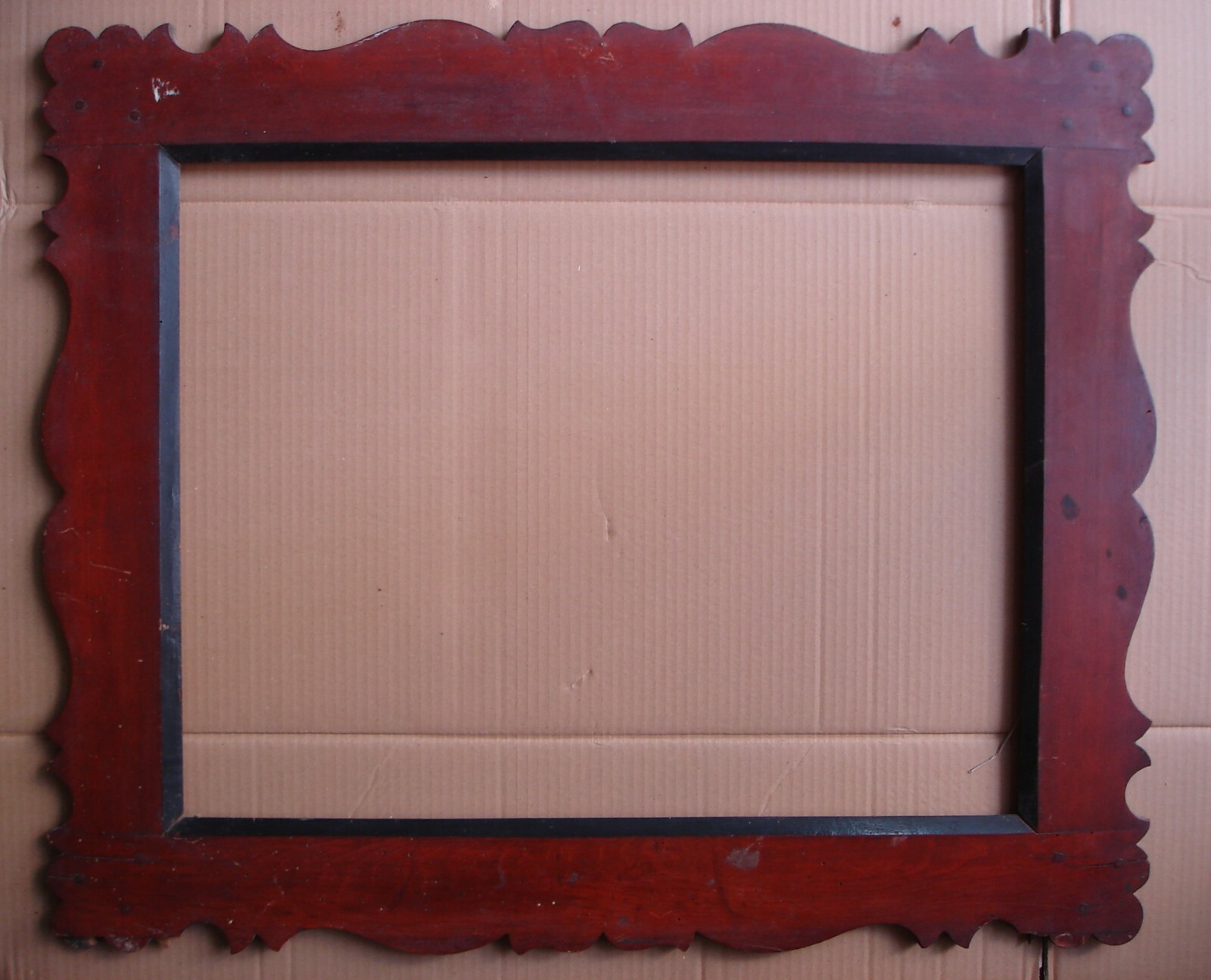 Decorativa Massiccia Antica Cornice Per Quadri, Stampe, Incisioni E Specchi.