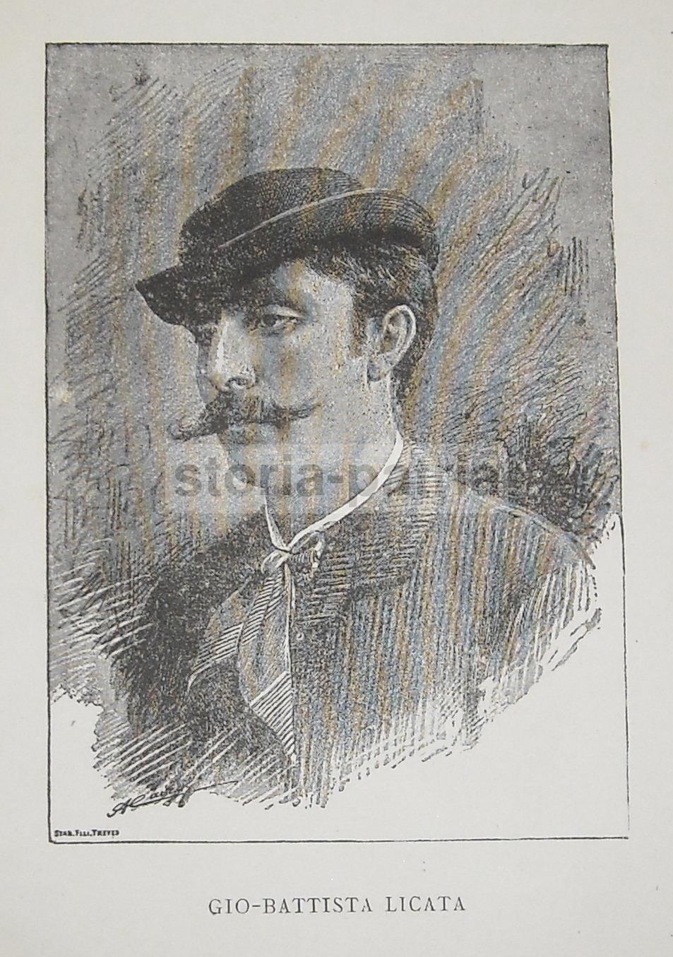 Gio. Battista Licata: Ritratto Antico Dell'Esploratore E Naturalista