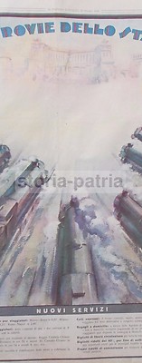 Aviazione, Aerei, Filatelia, Posta Aerea, Ferrovie Dello Stato, Treni, Roma, Pubblicità