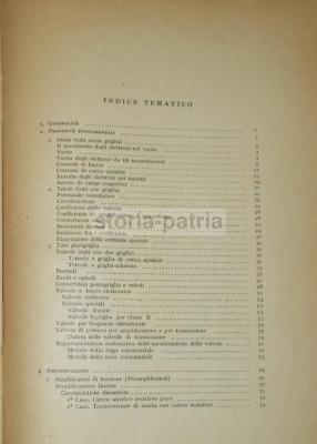 Radiotecnica: Tubi Elettronici, Valvole, Amplificatori, Oscillatori, Raggi Catodici