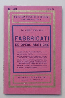 Edilizia: Fabbricati Rurali, Stalle, Cantine, Caseifici, Forni, Fienili, Scuderie E Ovili