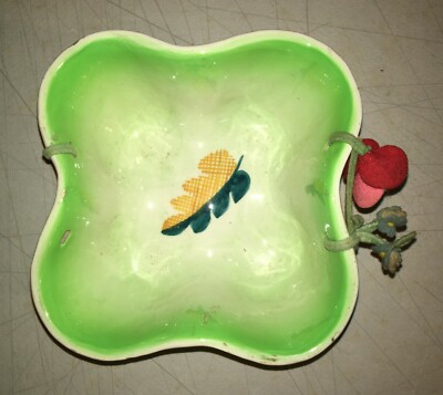 Cestino In Ceramica Floreale Pucci, Umbertide