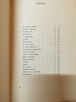 Poesie d'Amore Di Francesco Gaeta Con Xilografie Di Cermignani, Laterza, Bari, 1920