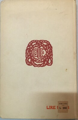 Poesie d'Amore Di Francesco Gaeta Con Xilografie Di Cermignani, Laterza, Bari, 1920