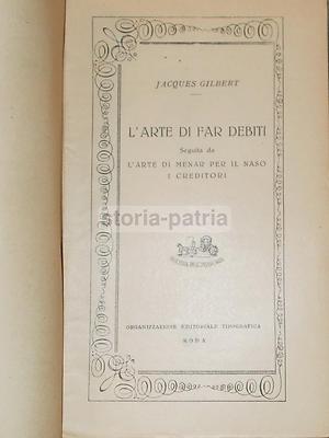 Economia, Denaro, Ricchezza, Debiti E Psicologia: Jacques Gilbert, 1946