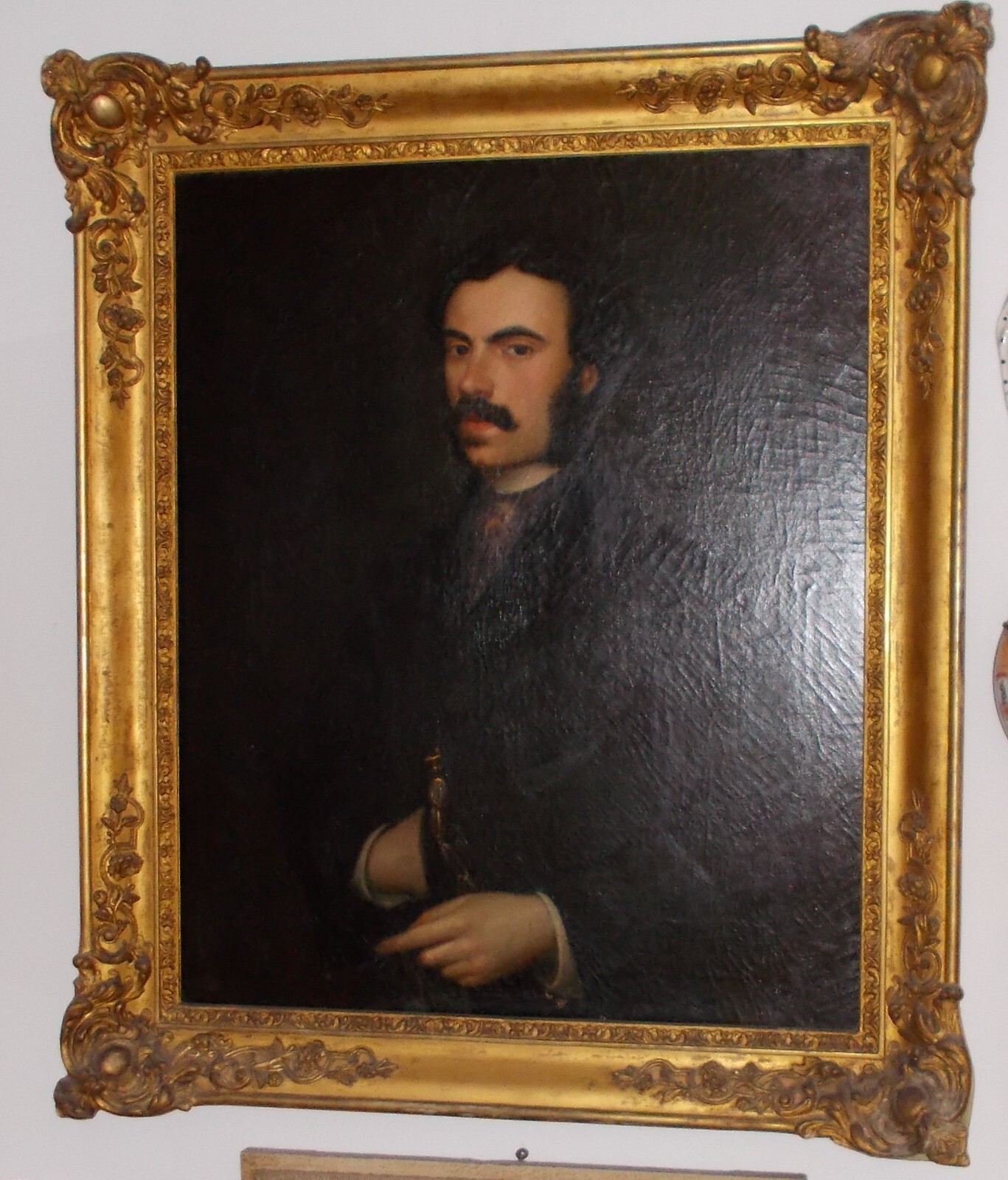 Arte Italiana Dell'Ottocento: Ritratto Di Gentiluomo