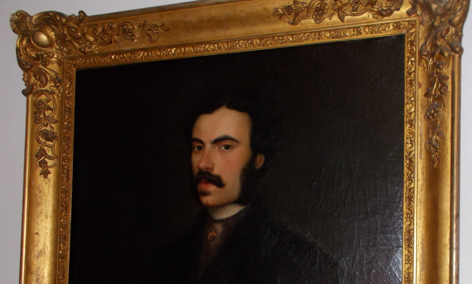 Arte Italiana Dell'Ottocento: Ritratto Di Gentiluomo