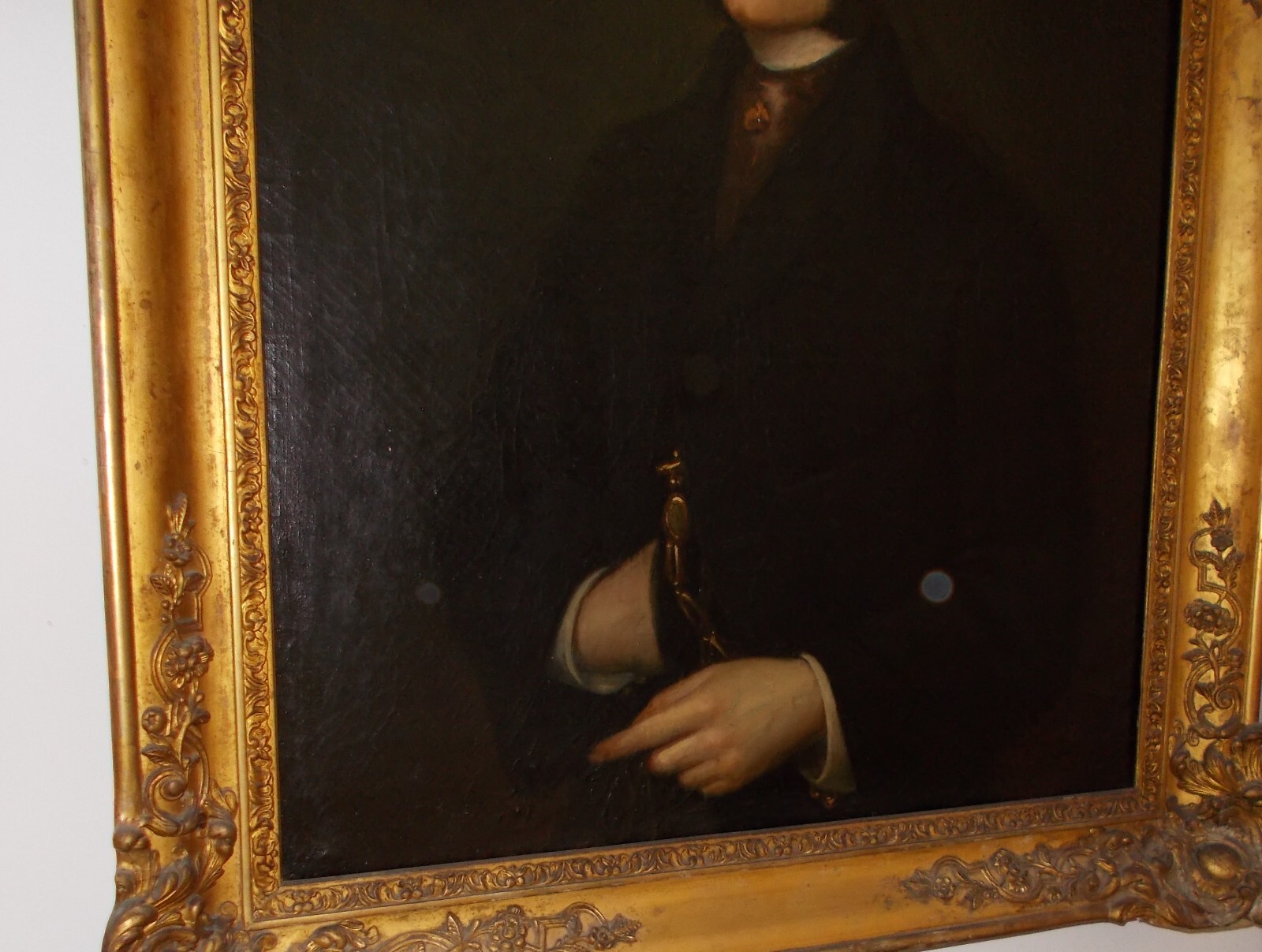 Arte Italiana Dell'Ottocento: Ritratto Di Gentiluomo