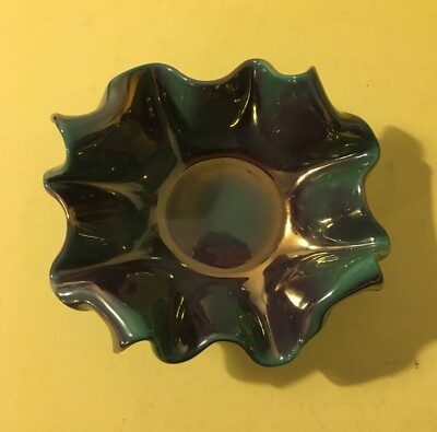 Umbria, Cestino Artistico In Ceramica Rometti, Metà '900