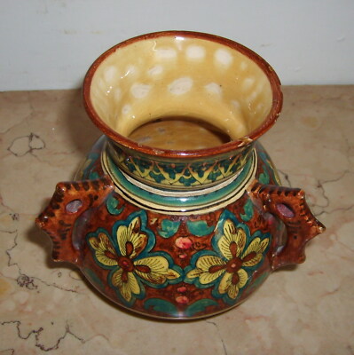 Gubbio, Ceramica Artistica Decorata A Motivi Floreali, Anni '20
