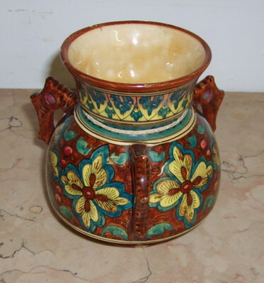 Gubbio, Ceramica Artistica Decorata A Motivi Floreali, Anni '20
