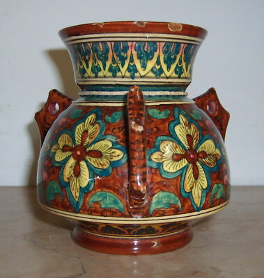 Gubbio, Ceramica Artistica Decorata A Motivi Floreali, Anni '20
