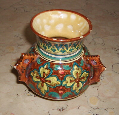 Gubbio, Ceramica Artistica Decorata A Motivi Floreali, Anni '20