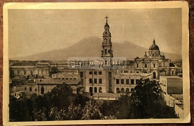 Pompei, Santuario, Casa Del Rosario: Due Vedute Propagandistiche, Foto d'Epoca