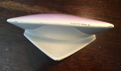 Arte Ceramica, Soprammobile Da Collezione A Forma Di Busta, Fiorin R., Porano, 1990