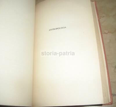 Medicina, Antropologia, Psicologia: Scuole Antropologiche, Criminologia E Lavoro, 1940