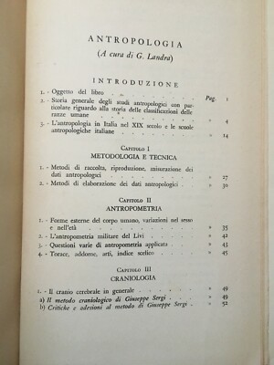 Medicina, Antropologia, Psicologia: Scuole Antropologiche, Criminologia E Lavoro, 1940