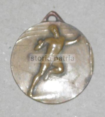 Coppa Paolo Poli 1946: Medaglia Sportiva Di Atletica In Puglia