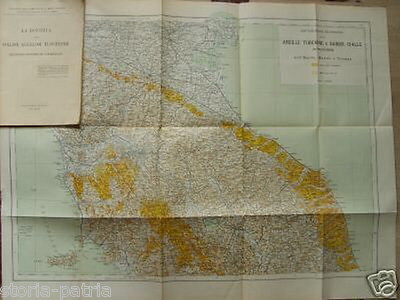 Geologia, Bonifica Argille E Mineralogia: Marche, Toscana, Emilia, Abruzzo E Cartografia