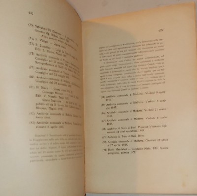 Puglia, Bari, Molfetta: Borboni, Risorgimento E Carboneria. Cozzoli, Nisio, La Vista, 1911