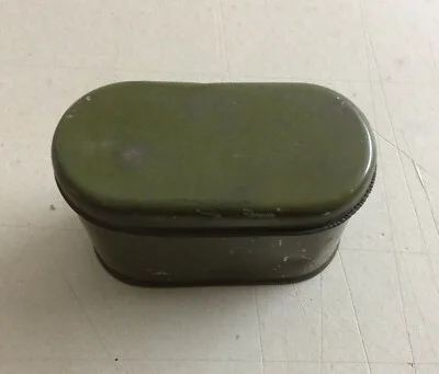 Militaria: Italian Army. Collectible Metal Spectacle Case