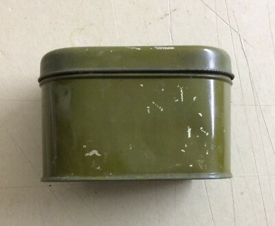 Militaria: Esercito Italiano   Astuccio Metallico Per Occhiali Da Collezione