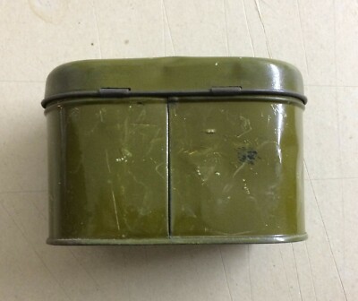 Militaria: Esercito Italiano   Astuccio Metallico Per Occhiali Da Collezione