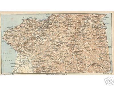 Calabria: Antica Cartografia Di Tropea, Monteleone E Rosarno