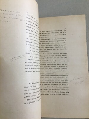 Giuridica Antica: Allegazione Abruzzo, Rieti, Antrodoco, Ferrovie Meridionali, 1905
