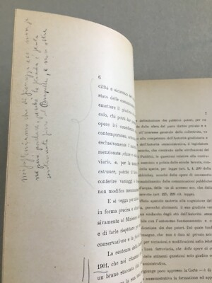 Giuridica Antica: Allegazione Abruzzo, Rieti, Antrodoco, Ferrovie Meridionali, 1905