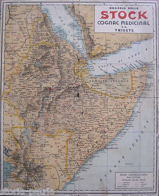 Colonie Africa Orientale, Etiopia, Somalia, Kenya   Liquore Stock Trieste
