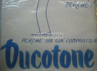 Inusuale Rara Pubblicitaria: Bozzetto per Manifesto Ducotone
