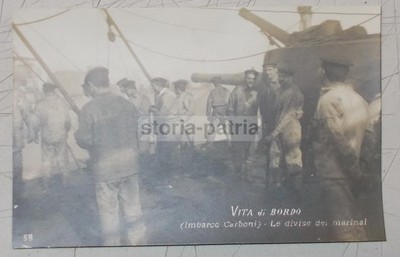 Marineria, Vita Di Bordo: Imbarco Del Carbone E Marinai.