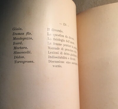 Adulterio E Divorzio: Trattato Giuridico Di Michele De Deo (1902)