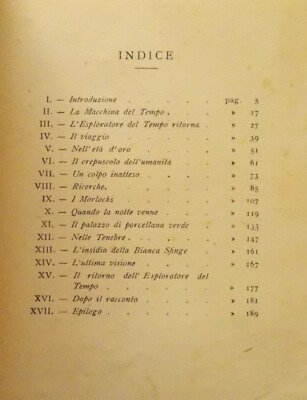 H.G. Wells, La Macchina Del Tempo