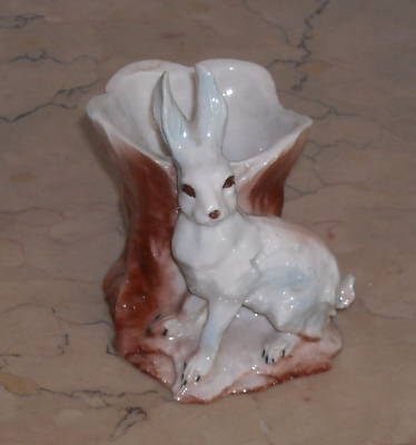 Scultura In Ceramica Raffigurante Animale, V. Bindi