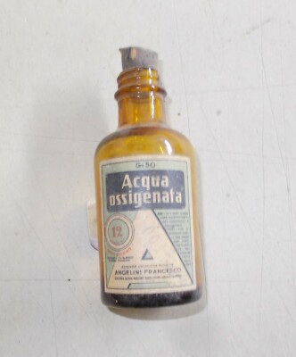 Aziende Chimiche Riunite Angelini Francesco: Bottiglia Farmaceutica d'Epoca