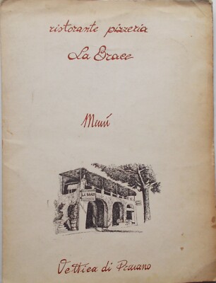 Cucina, Ristorazione, Ristorante La Brace, Vettica Di Praiano: Menù Da Collezione