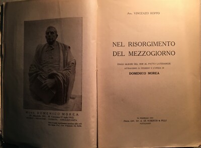 Puglia: Putignano, Conversano, Alberobello. Risorgimento, Domenico Morea, Tosti, Roppo