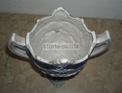 Decorativo Soprammobile Artistico Con Decoro Mitologico, Capodimonte, Bassano O Nove