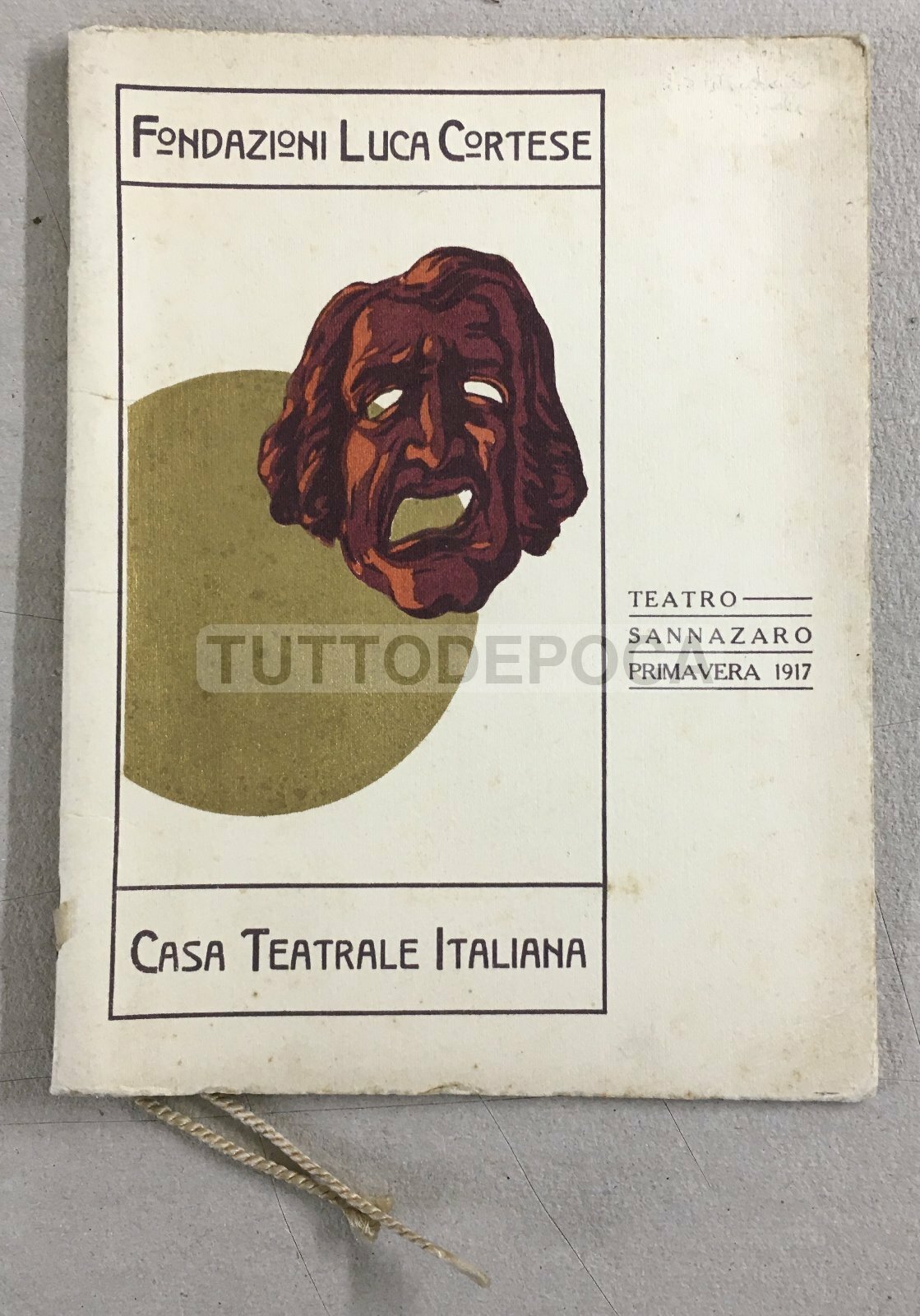 Napoli, Teatro Sannazaro: Rara Edizione d'Epoca, Tina Di Lorenzo E Armando Falconi