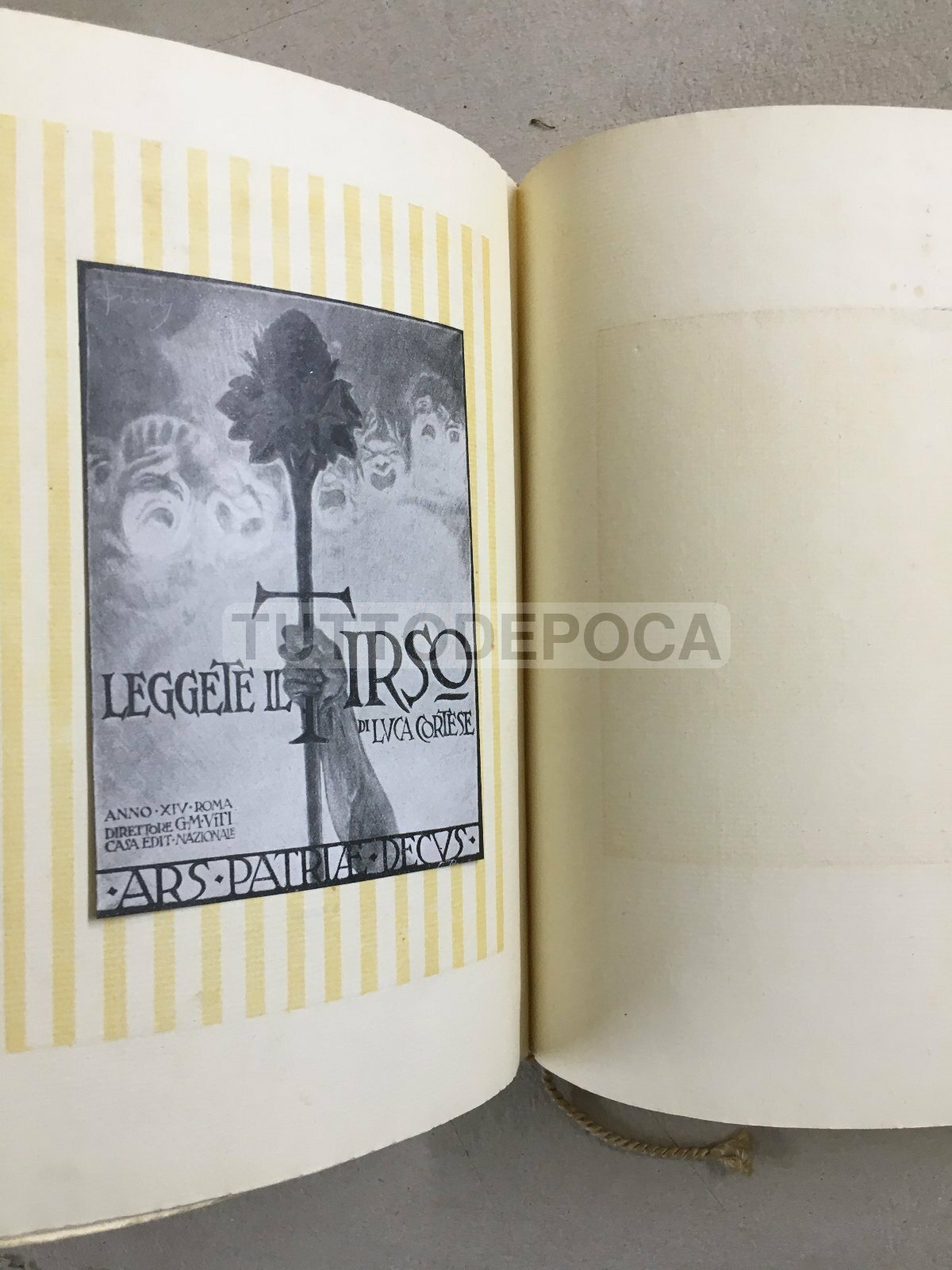 Napoli, Teatro Sannazaro: Rara Edizione d'Epoca, Tina Di Lorenzo E Armando Falconi