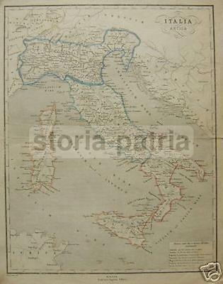 Antica Cartografia Italiana: Epoca Antica O Romana, Isole, Edizione Pagnoni, Allodi