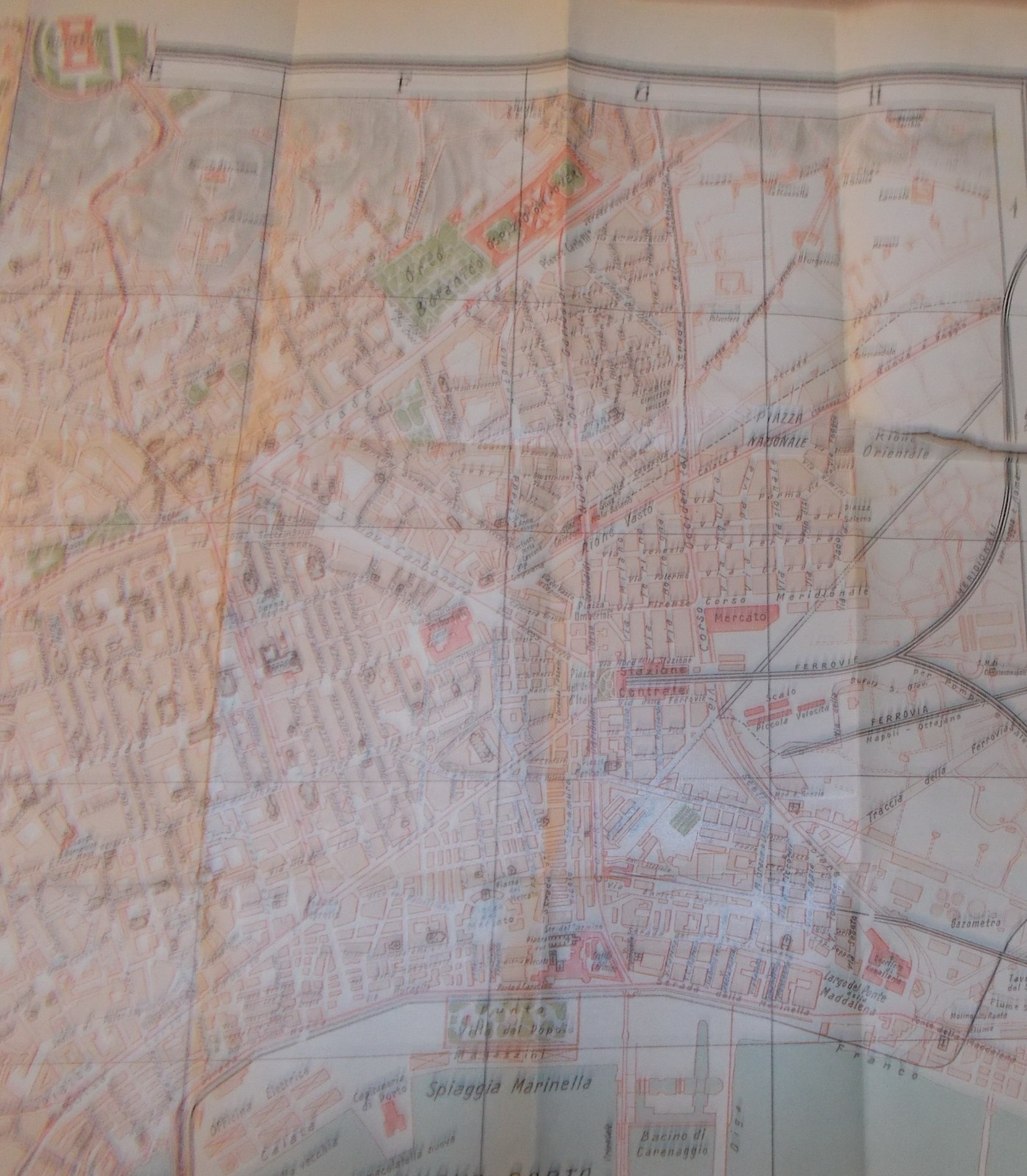 Palermo: Antica Cartografia, Mappa Topografica, Viabilità E Monumenti