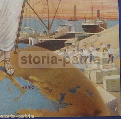 Giovanni Lamacchia Fu G.no: Cartello Pubblicitario Manifatture Tessili, Bari