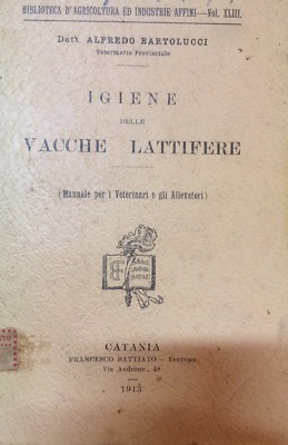 Medicina Veterinaria: Zootecnia, Vacche Da Latte, Mungitura, Stalle, Igiene E Patologie