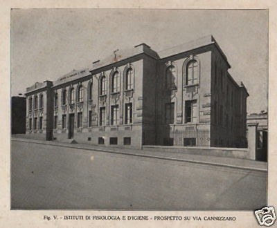 Sicilia, Messina, Istituto d'Igiene. G. Volpino. Architettura E Storia Locale