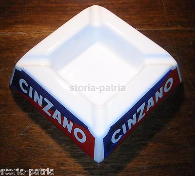 Cinzano: Posacenere Pubblicitario In Porcellana