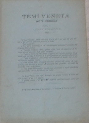 Economia Giuridica: Le Società Cooperative Nel Nuovo Codice Di Commercio Deodati, Venezia, 1884
